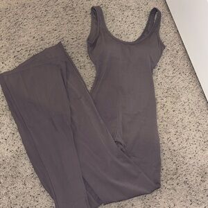 Grey jumpsuit